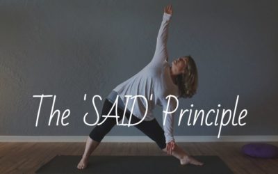 The SAID Principle